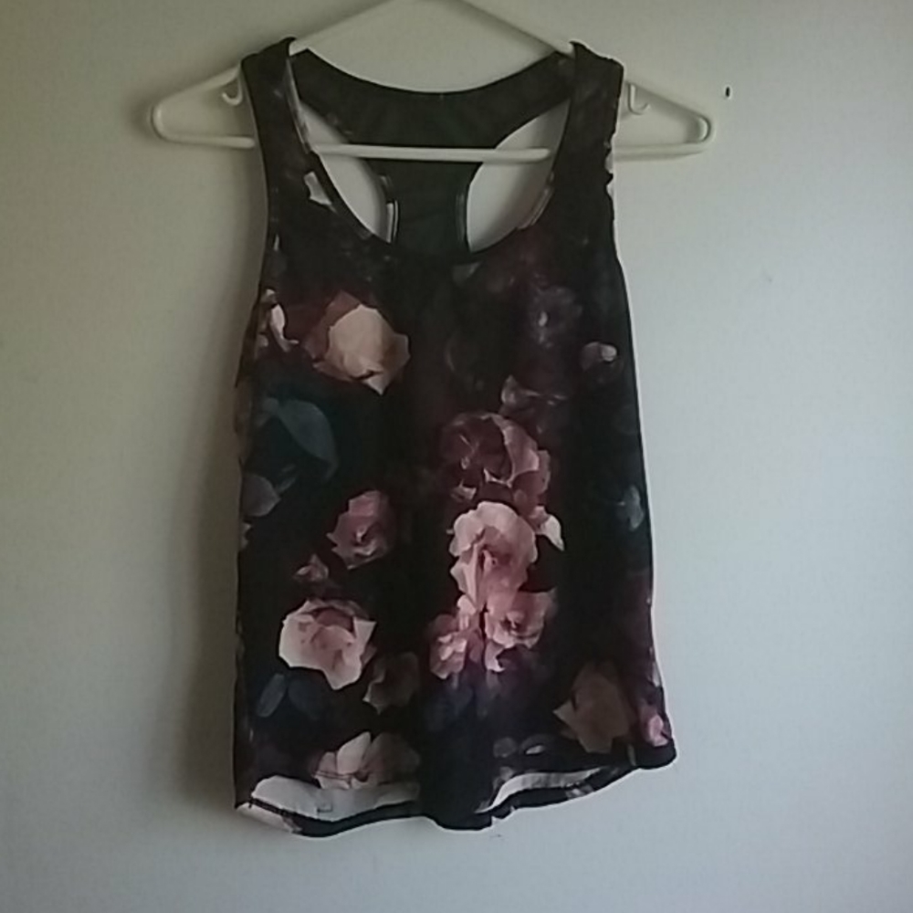 Camisole fleuri